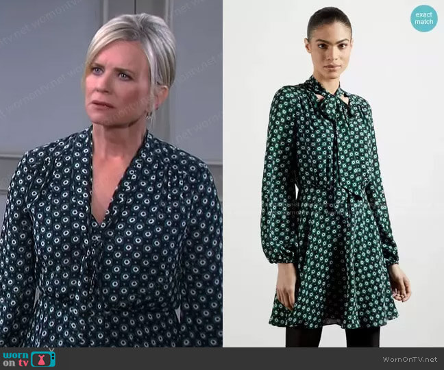 Ted Baker Dolley Dress worn by Kayla Brady (Mary Beth Evans) on Days of our Lives