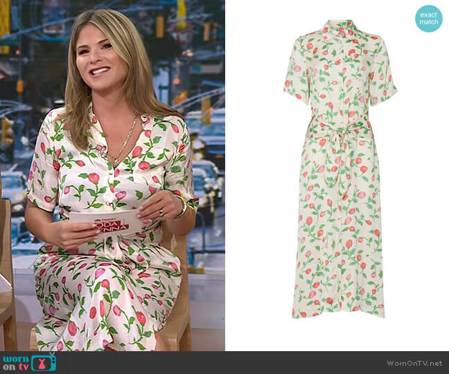 Hofmann Copenhagen Gabriella Dress worn by Jenna Bush Hager on Today