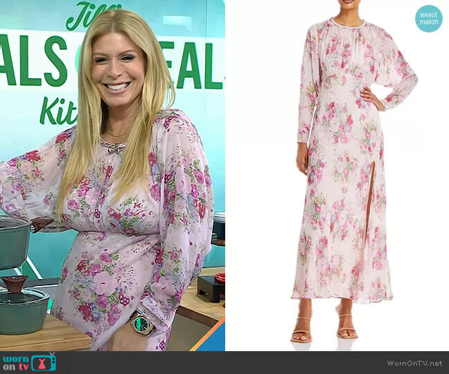 Love Shack Fancy Daya Maxi Dress worn by Jill Martin on Today