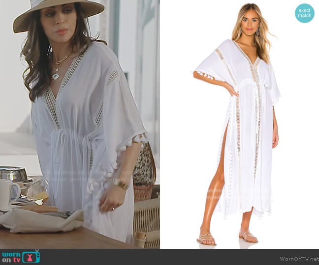 Michael Stars Farrah Caftan worn by Nina Ali (Nina Ali) on The Real Housewives of Dubai