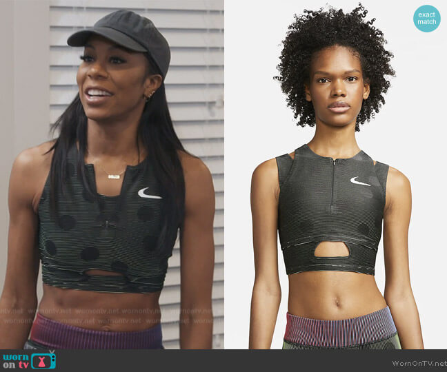 Nike x Off White Top worn by Sanya Richards-Ross on The Real Housewives of Atlanta