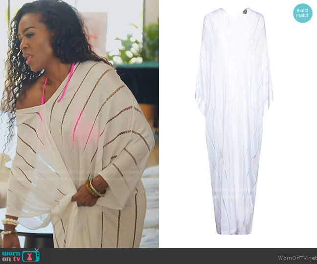 Tom Ford Long Dress worn by Kenya Moore on The Real Housewives of Atlanta