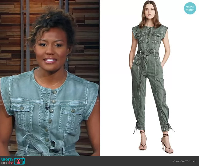Ulla Johnson Adair Jumpsuit worn by Janai Norman on Good Morning America