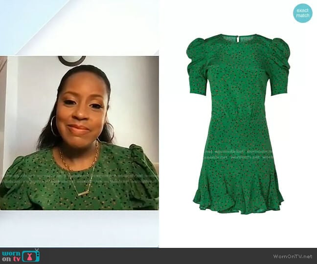 Veronica Beard Lila Dress worn by Sheinelle Jones on Today