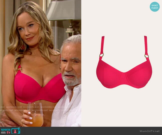 Affair Lingerie Sahara Balcony Bikini Top worn by Donna Logan (Jennifer Gareis) on The Bold and the Beautiful