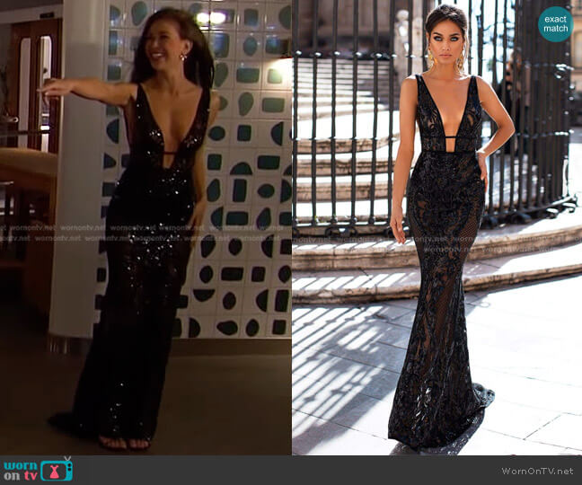 Alamour The Label Elyse Dress worn by Gabriela Windey on The Bachelorette