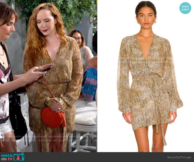 Alexis Dula Dress worn by Mariah Copeland (Camryn Grimes) on The Young and the Restless