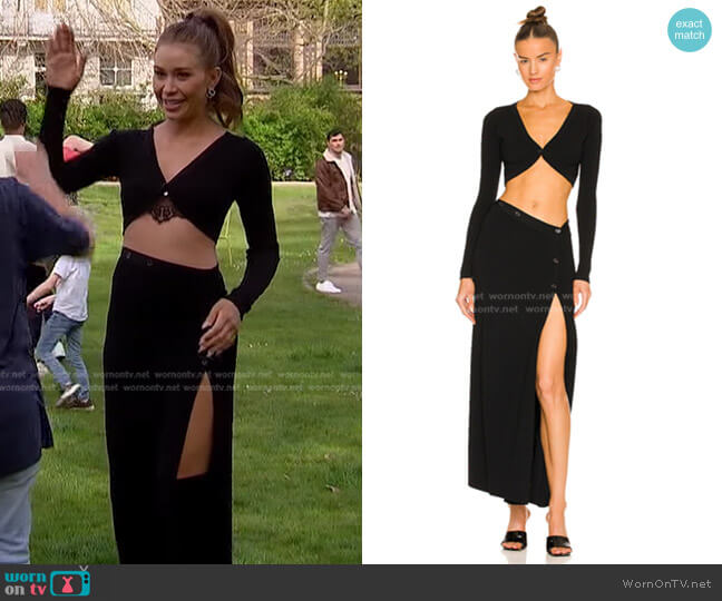 Aya Muse Augusta Knit Cardigan worn by Gabriela Windey on The Bachelorette