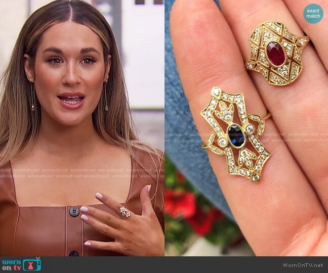 by Brevani worn by Rachel Recchia on The Bachelorette
