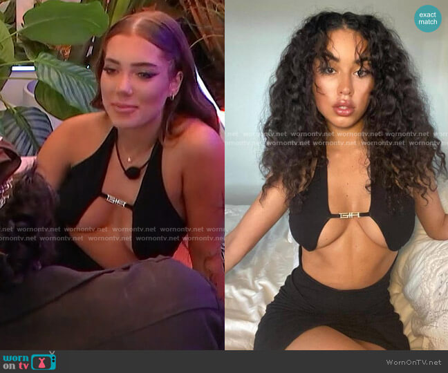 i am gia Cosma Dress worn by Katherine Gibson on Love Island USA