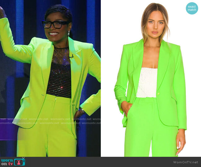 L'Agence Chamberlain Blazer worn by Keke Palmer on Password