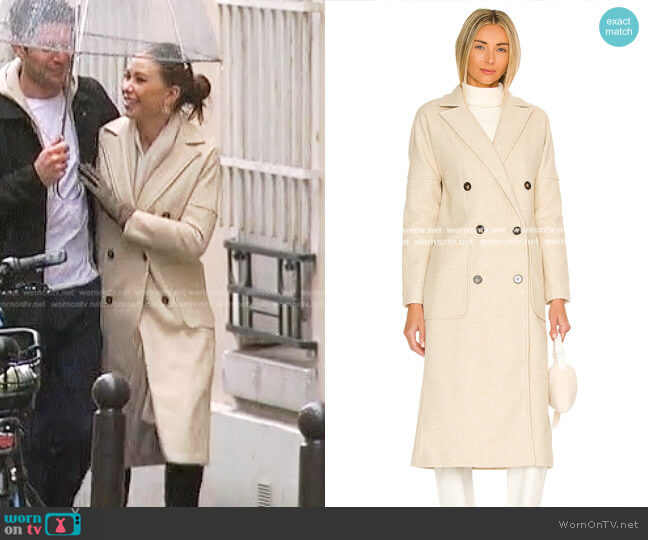 Line & Dot Theodore Coat worn by Gabriela Windey on The Bachelorette