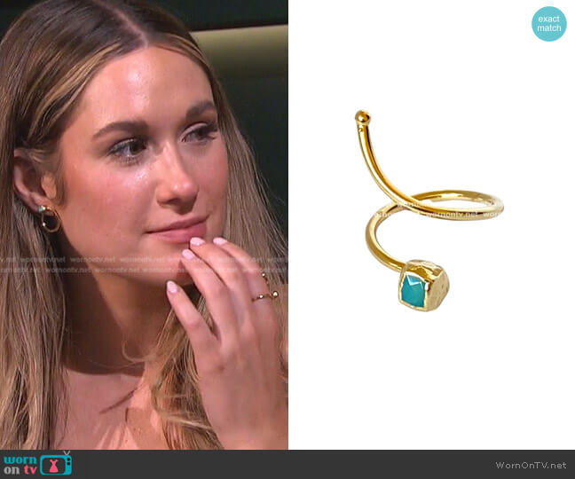 Robyn Rhodes Karen Ring worn by Rachel Recchia on The Bachelorette