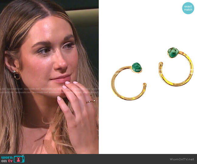Robyn Rhodes Molly Earrings worn by Rachel Recchia on The Bachelorette
