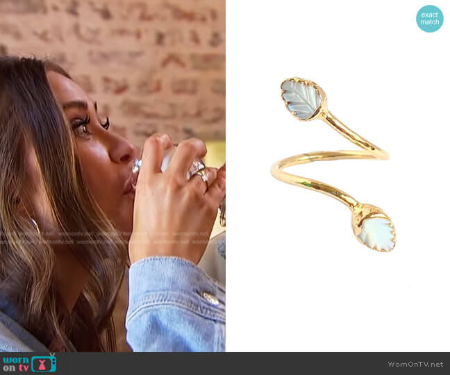 Robyn Rhodes Shalyn Ring worn by Gabriela Windey on The Bachelorette