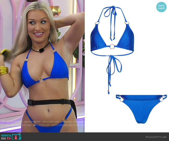 Tiger Mist Wren Bikini worn by Mady McLanahan on Love Island USA
