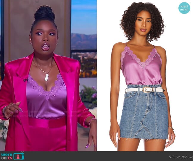Cami NYC Everly Cami worn by Jennifer Hudson on The Jennifer Hudson Show