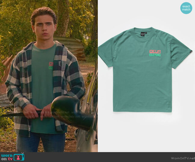 Deus Ex Machina Ton Mens T-Shirt worn by Robby Keene (Tanner Buchanan) on Cobra Kai