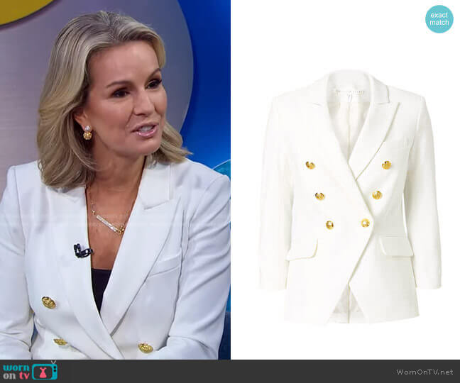 Veronica Beard Empire Blazer worn by Dr. Jennifer Ashton on Good Morning America