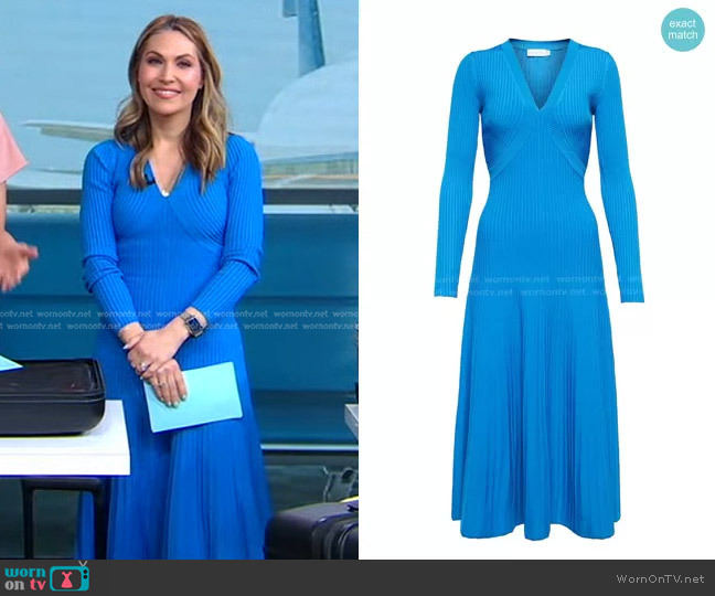 Jonathan Simkhai Melba Dress worn by Lori Bergamotto on Good Morning America