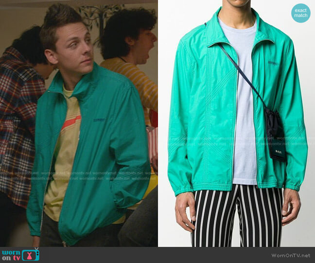 Kenzo K Blouson Jacket worn by (Jacob Bertrand) on Cobra Kai