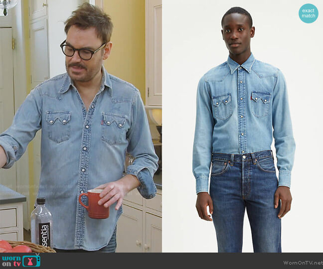 Levis 1955 Sawtooth Western Shirt