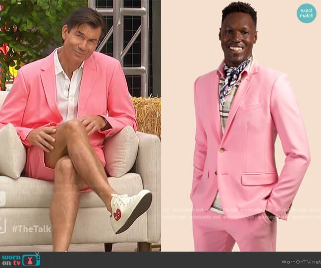 Mr Turk Kennedy Blazer worn by Jerry O'Connell on The Talk