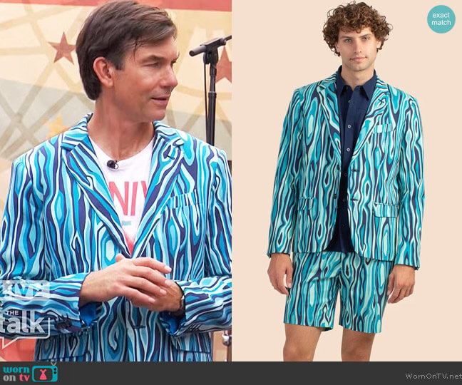 Mr Turk Thurston Blazer worn by Jerry O'Connell on The Talk