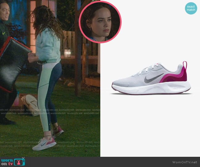 Nike WearAllDay Sneakers worn by Samantha LaRusso (Mary Mouser) on Cobra Kai