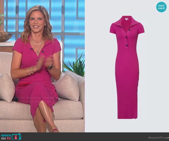 Reiss Mason Dress worn by Natalie Morales on The Talk