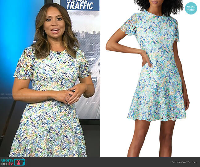 Shoshanna Sonrisa Dress worn by Adelle Caballero on Today