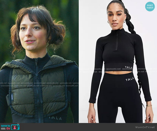 Tala Aster Long Sleeve Crop Top worn by Musa (Elisha Applebaum) on Fate The Winx Saga