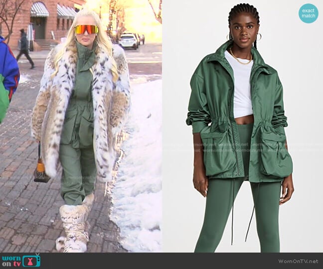Wardrobe.NYC Elasticized Nylon Utility Pants worn by Erika Jayne on The Real Housewives of Beverly Hills