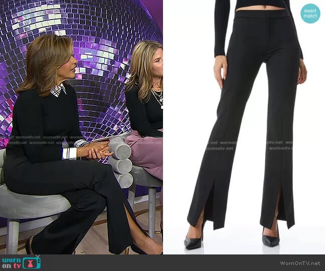 Alice + Olivia Walker Pants worn by Hoda Kotb on Today