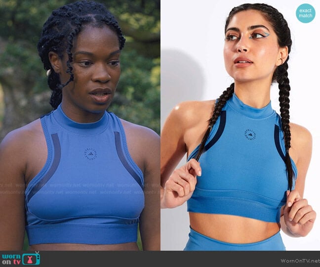 Stella McCartney Adidas True Pace Heat rdy Top worn by Aisha (Precious Mustapha) on Fate The Winx Saga