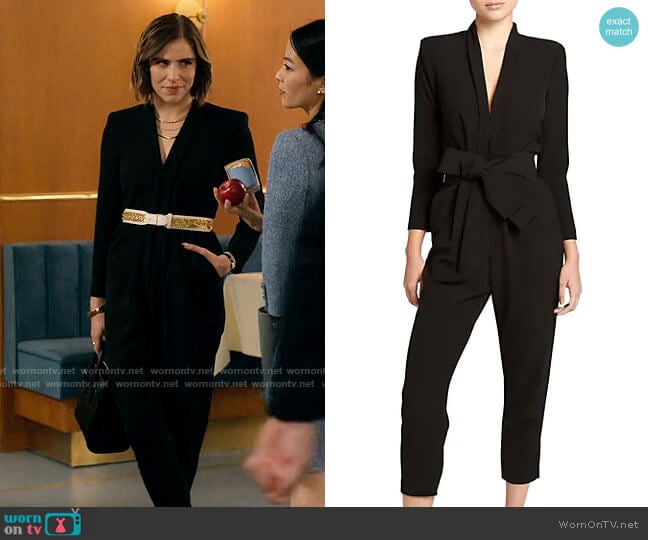 A.L.C. Kieran Jumpsuit worn by Rachel Friedman (Alexandra Turshen) on Partner Track
