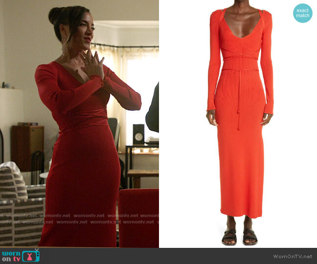 Altuzarra Damali Dress worn by Maria DeLuca (Heather Hemmens) on Roswell New Mexico