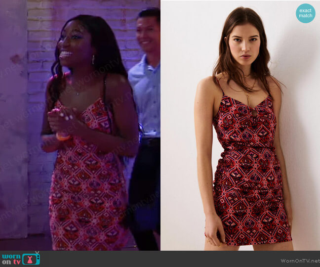 Ba&sh Veda Dress worn by Trina Robinson (Tabyana Ali) on General Hospital