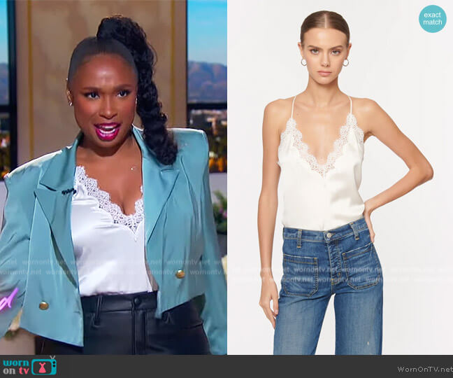 Cami NYC Everly Cami worn by Jennifer Hudson on The Jennifer Hudson Show