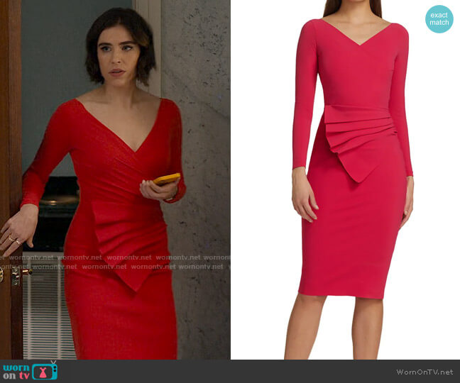 Chiara Boni La Petite Robe Kaya Dress worn by Rachel Friedman (Alexandra Turshen) on Partner Track