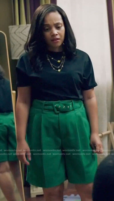 Darla’s green shorts on Queen Sugar