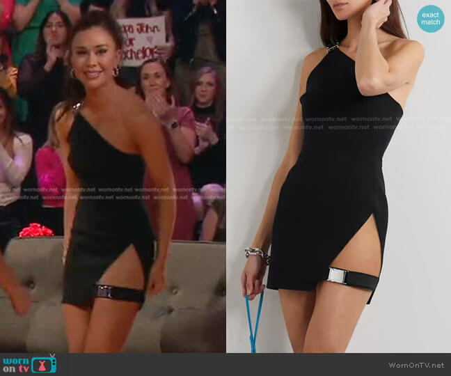 WornOnTV: Gabby's black one shoulder mini dress on The Bachelorette | Gabriela Windey | Clothes and Wardrobe from TV WornOnTV: Gabby's black one shoulder mini dress on The Bachelorette | Gabriela Windey | Clothes and Wardrobe from TV