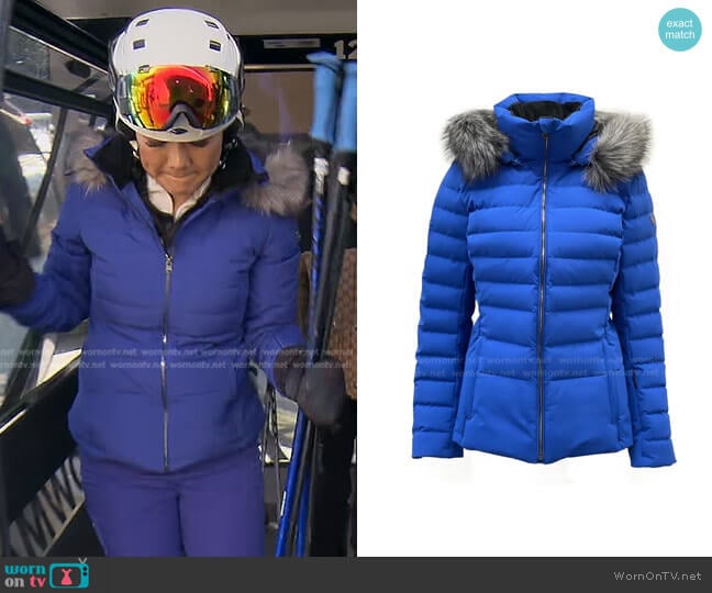 Fera Julia Faux Fur Jacket worn by Crystal Kung Minkoff on The Real Housewives of Beverly Hills