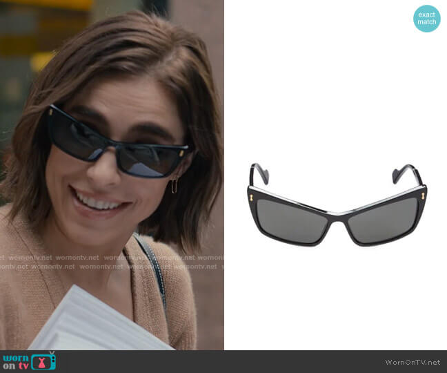 Gucci Cat Eye Sunglasses worn by Rachel Friedman (Alexandra Turshen) on Partner Track