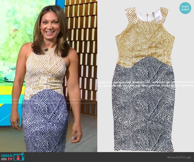 H&M Sleeveless Dress worn by Ginger Zee on Good Morning America