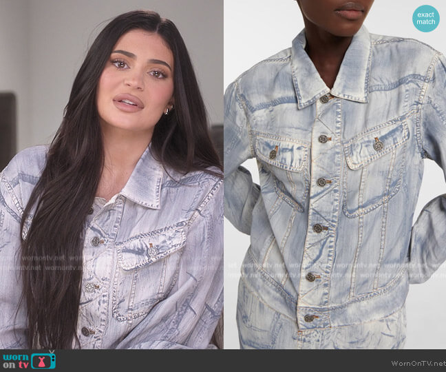 Jean Paul Gaultier The Jean Effect Jacket worn by Kylie Jenner (Kylie Jenner) on The Kardashians
