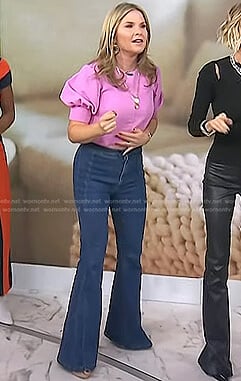 Jenna’s flare jeans on Today