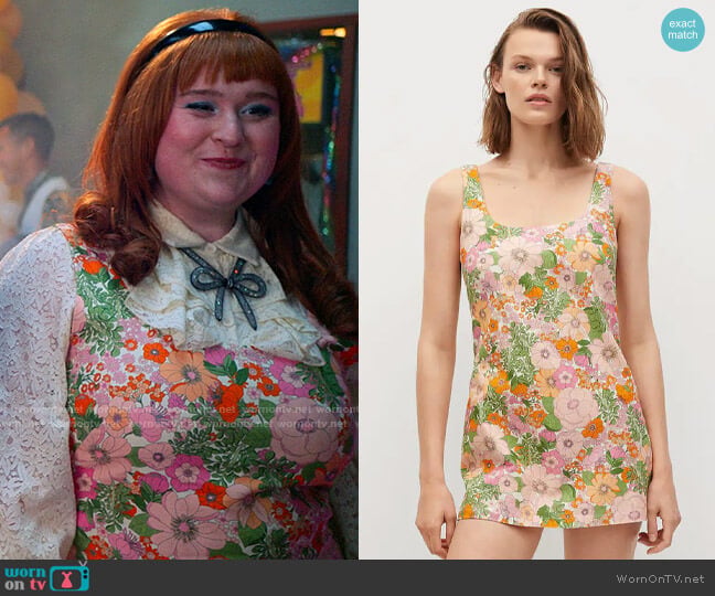 Mango Floral Print Romper worn by Ashlyn (Julia Lester) on High School Musical The Musical The Series
