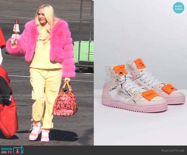 Off White Off-Court 3.0 Sneakers worn by Erika Jayne on The Real Housewives of Beverly Hills