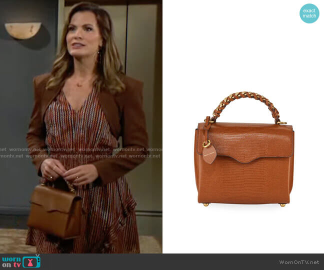 Rebecca Minkoff Chain Satchel Bag worn by Chelsea Lawson (Melissa Claire Egan) on The Young and the Restless